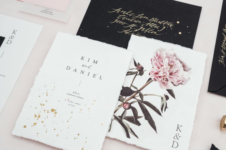 Papeterie & Wachssiegel: Studio Vanhart