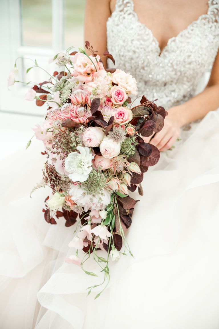 Blumen und Brautstrauß Floristik Die Blumenbinder Rosa