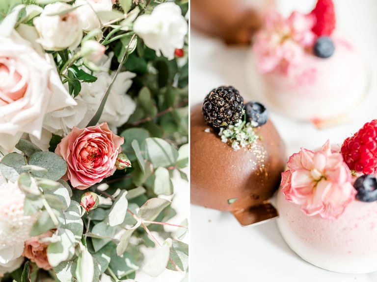 Gebrüder Meurer Location Hochzeit. Blumen und Kuchen